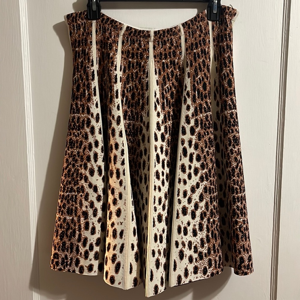 Gianni Bini Animal Print Skirt